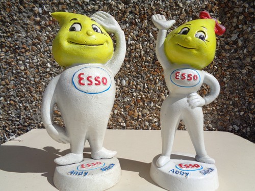 Heavy cast metal esso - heavy,