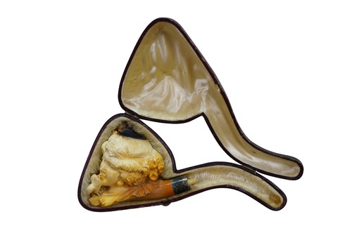 Antique carved meerschaum - carved,