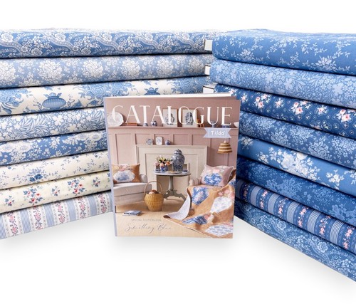 Tilda cotton fabric something - tilda, 'something