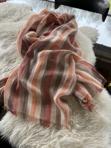 Brioni linen scarf - brioni,