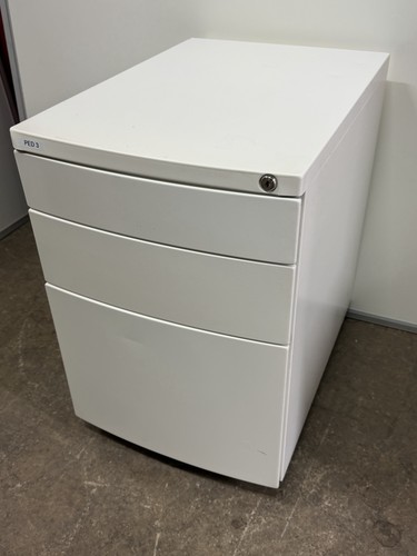 White metal under desk - metal,
