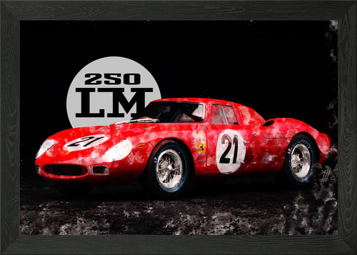 Ferrari 250 framed wall - 250,