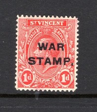 (1196)     St Vincent KGV 1916