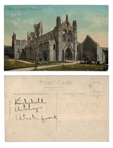 Vintage postcard kirkstall - vintage,