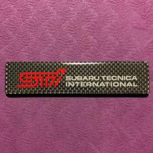 Genuine subaru carbon badge - genuine,