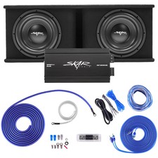 SKAR AUDIO DUAL 12" 2400W SDR