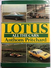 Lotus: All the Cars by Pritchard, Anthony Paperback Book The Cheap Fast Free