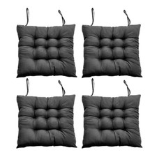 Set of 4 Seat Cushions Pads
