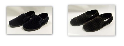 Men classic slippers grey - grey, &