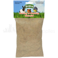 Supa Nesting Material Canary Finch Budgie Ferret Natural Nest 40g