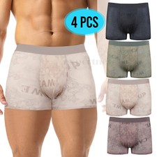 4 Pcs Mens Breathable Modal