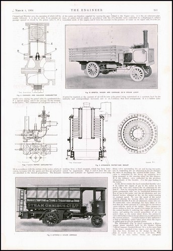1904 antique print bristol - 1904,