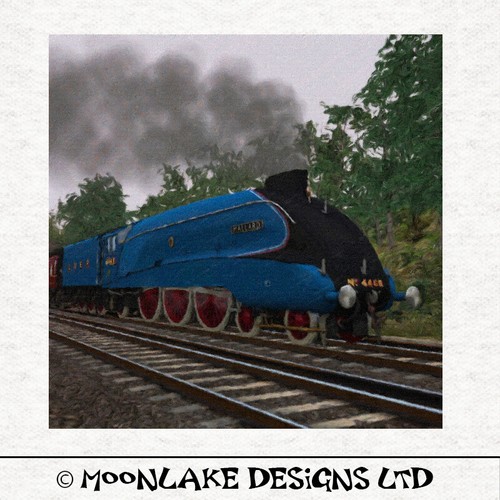 Train pacific class - a4,