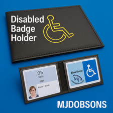 Blue Badge Parking Wallet – Disability Permit Holder FREE Post
