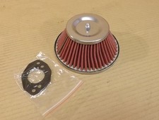 CLASSIC MINI 1 1/2 INCH 1.5" CONE AIR FILTER & GASKET - HS4 CARBS AFC150