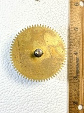 Enfield Clock Movement Time Side Main Wheel (See Pics To ID Mvmt)    (KD2884)