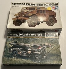 1/35th Tamiya Quad Tractor &
