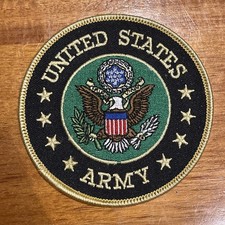 NEW  Large Embroidered United States Army Patch Badge Sew Iron On