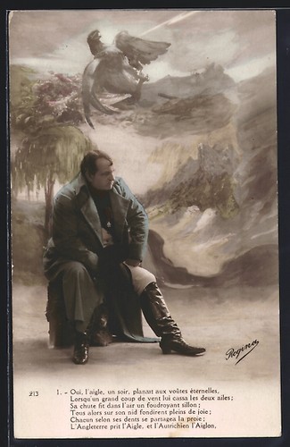 Postcard napoleon in - postcard, of