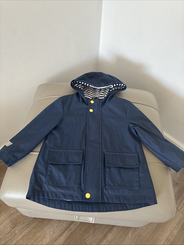 Rain jacket navy - hidden, cuffs