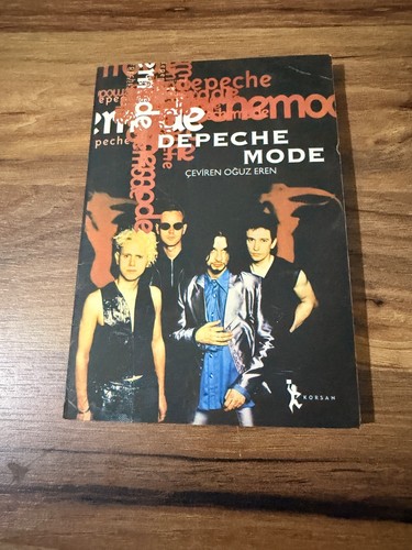 Depeche mode turkish book rare - turkish,