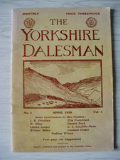 The Yorkshire Dalesman April 1939 reproduction 2019