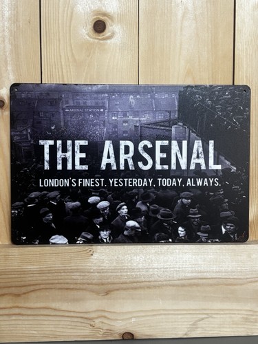 The arsenal metal wall - the, sign