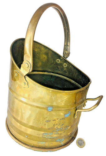 Coal scuttle barrel container - scuttle,