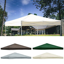 Gazebo Canopy Replacement Top Cover 3x3M Roof for Garden Tent with PA coating UK