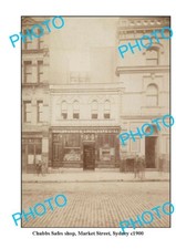 OLD 8x6 PHOTO CHUBB SAFE &