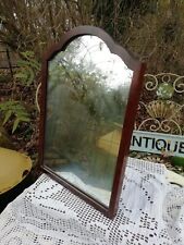 Edwardian Mahogany Dressing Table Mirror Free Standing