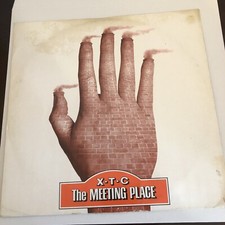 XTC THE MEETING PLACE 12" + 5 VIRGIN VS 912-12 1986 EX/VG.