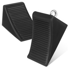  2 Pcs Car Wheel Chock Rubber Chocks Rv Accessories for Travel Trailers