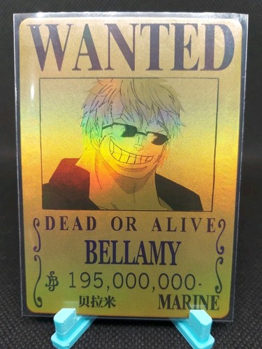 Bellamy gold wanted poster one - gold,