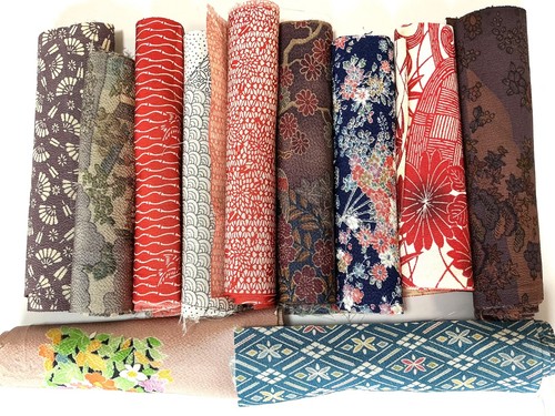Chirimen bundle vintage - bundle,