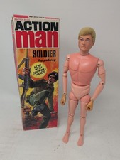 VINTAGE ACTION MAN BOXED SOLDIER FIGURE, 1973 FIRST ISSUE, PALITOY ORIGINAL