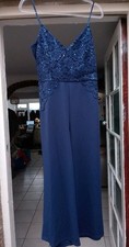 Navy Quiz Women's Jumpsuit