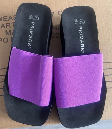 Primark slipper purple size - purple,