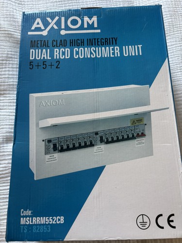 Axiom metal consumer unit - axiom,
