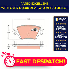 Brake Pads Set fits FORD
