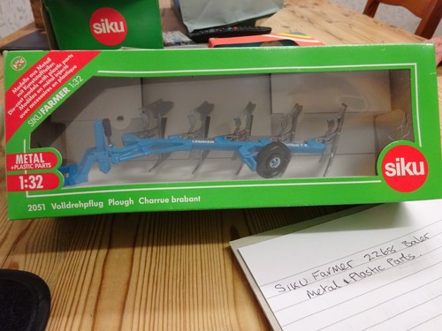 Siku farmer 2051 plough - siku,