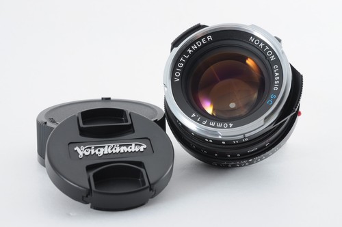 Voigtlander nokton 40mm - 40mm, f/1.4