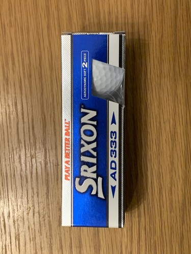 Srixon ad333 golf balls - balls, (3