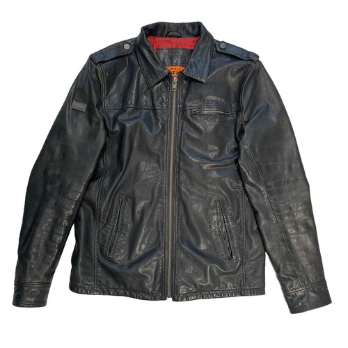 Superdry men leather jacket - superdry,