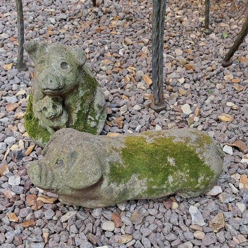 Pair old english weathered - pair,