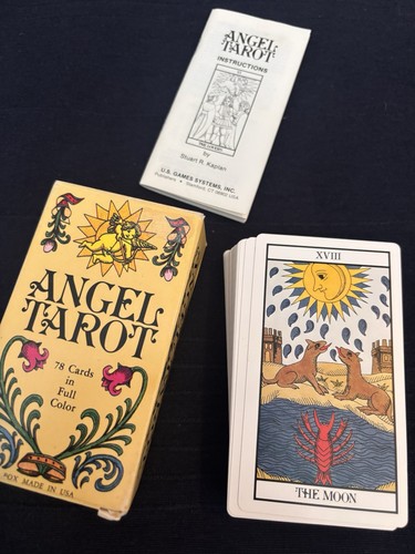 Vintage angel tarot cards - vintage,