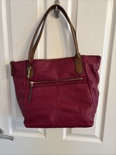 Fossil Leather Handbag