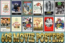 Classic 60's Movie Posters 60s