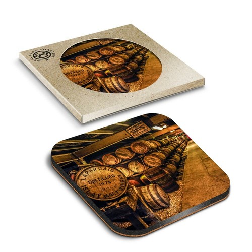 Boxed square coasters - 1,