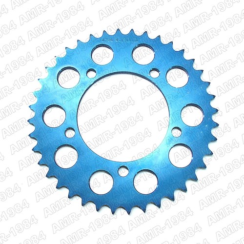 Blue ergal transmission crown - ergal,